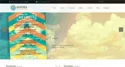 Desktop Screenshot of projecteaurora.com